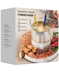 Sharper Image 1-Qt. Electric Fondue Maker Set