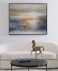 Uttermost Seafaring Dusk Hand Painted Canvas