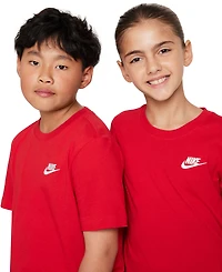 Sportswear Embroidered Logo Graphic T-Shirt