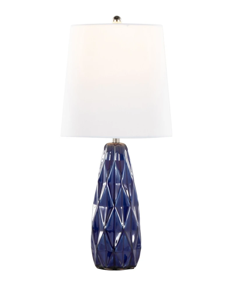 Lumisource Hex 20" Contemporary Ceramic Accent - Set of 2 Lamp
