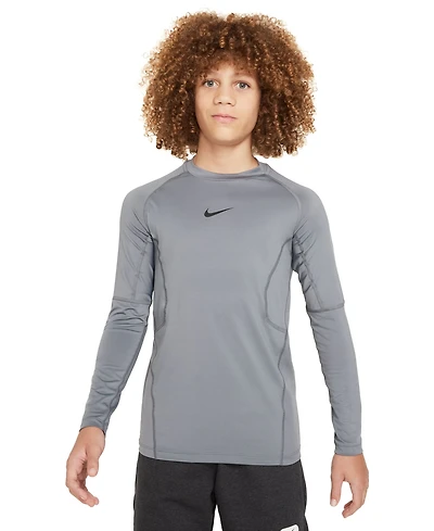 Nike Big Boys Dri-fit Long-Sleeve T-Shirt