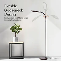 Litespan Slim 55" Led Floor Lamp with Adjustable Color Temperatures