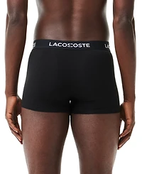Lacoste Men's 5-Pack Regular-Fit Stretch Logo Band Trunk Underwear