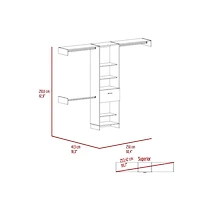 Fm Furniture Cross Closet System