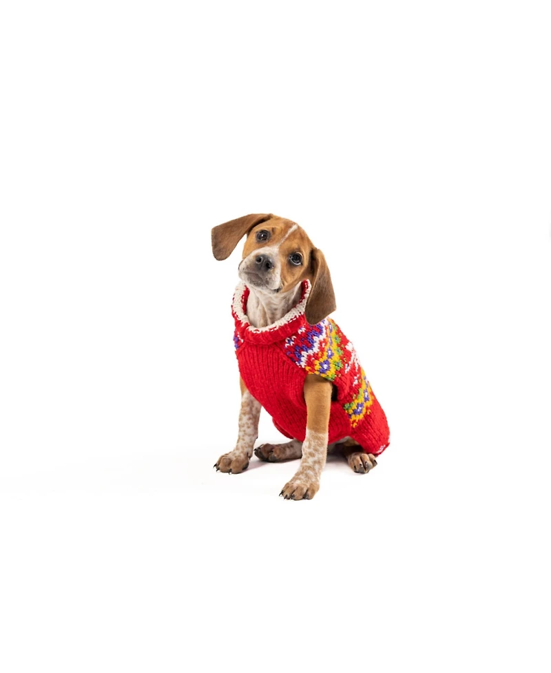Chilly Dog M Jolly Red Sweater