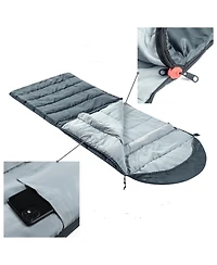 Alpine Swiss Sleeping Bag Adult Waterproof All Season Camping Backpacking Hiking