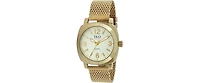 Tko Women's Gold Milano Boyfriend Watch with Gold-Tone Mesh Bracelet