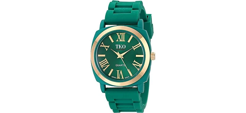 Tko Women's Milano Iii Analog Display Quartz Watch with Flexible Rubber Band