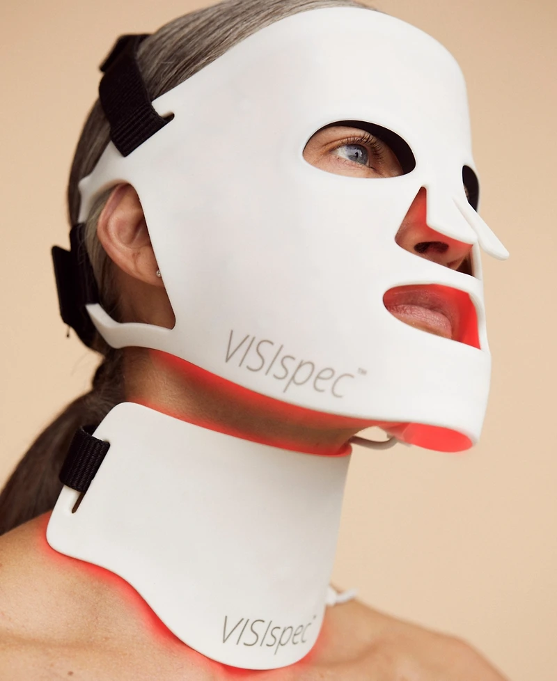 Led Light Therapy Silicone Face and Neck Mask Set