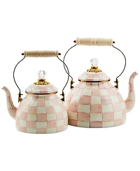 Mackenzie-Childs Rosy Check 2-Qt. Tea Kettle