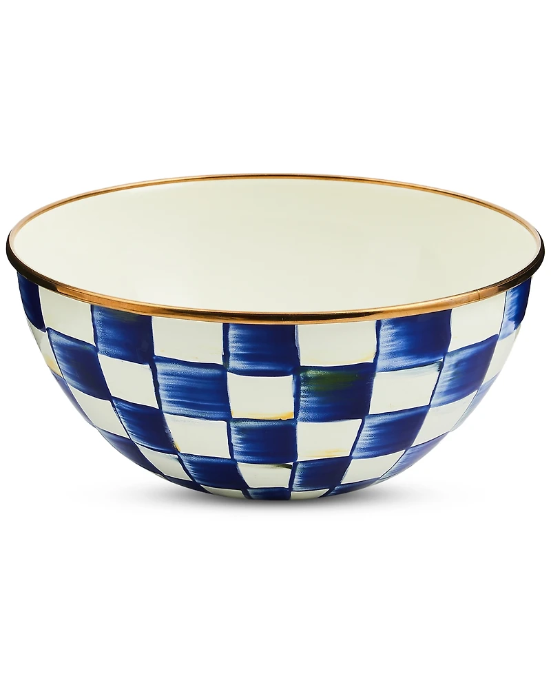 Mackenzie-Childs Royal Check Small Everyday Bowl, 40-oz.