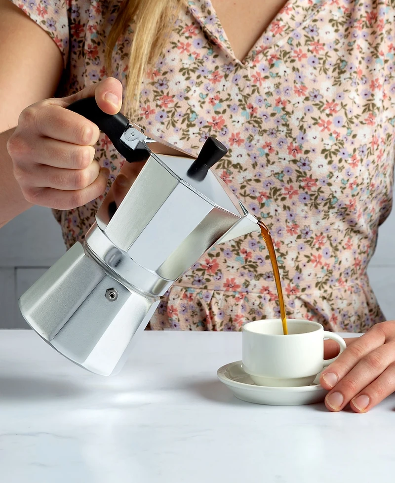 Primula Aluminum Stovetop 6-Cup Espresso Maker
