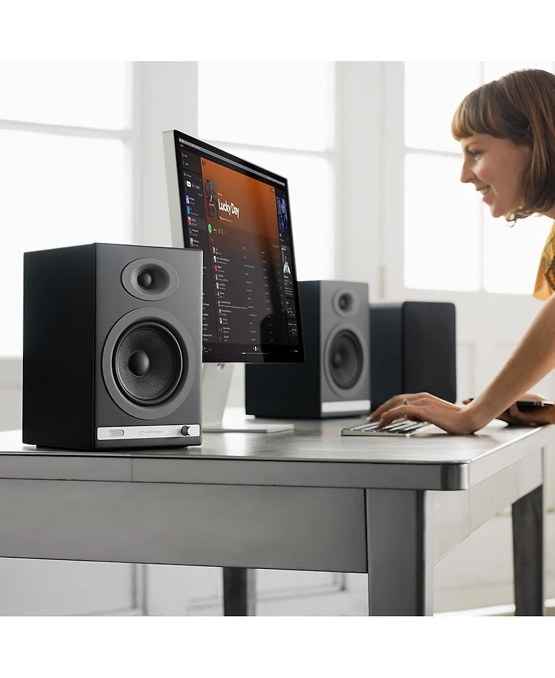 Audioengine HD5 Powered Bluetooth Bookshelf Speakers