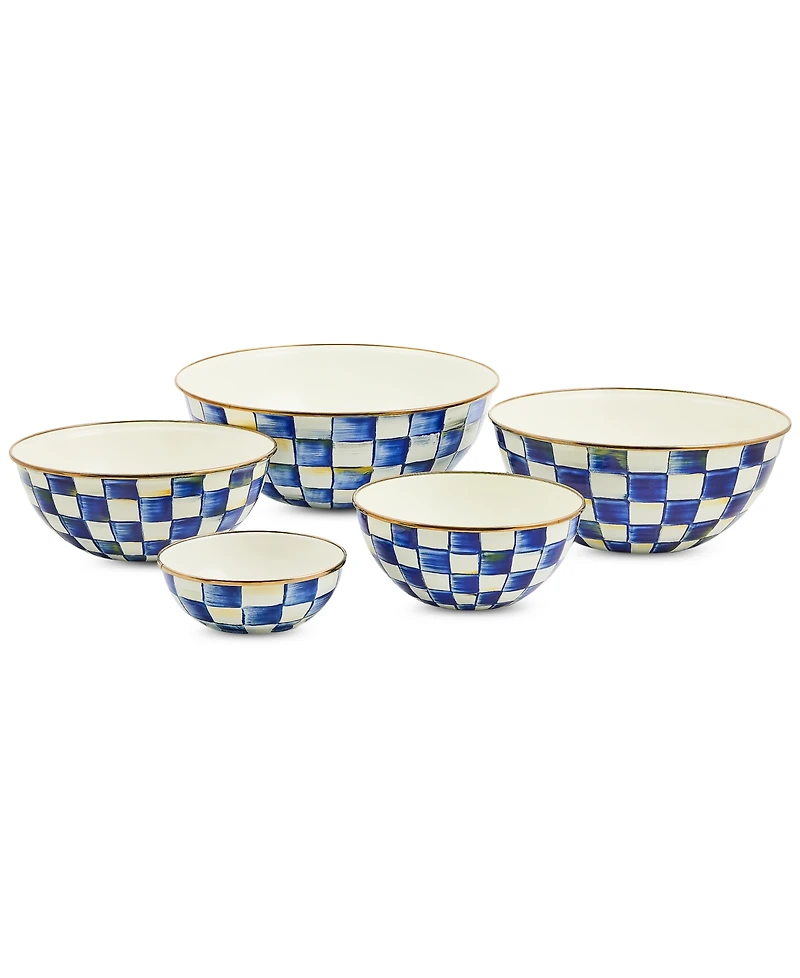 Mackenzie-Childs Royal Check Medium Everyday Bowl, 80-oz.