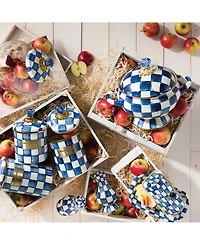 Mackenzie-Childs Royal Check Butter Box