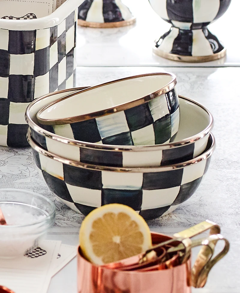 Mackenzie-Childs Courtly Check Everyday Bowl, 16-oz.