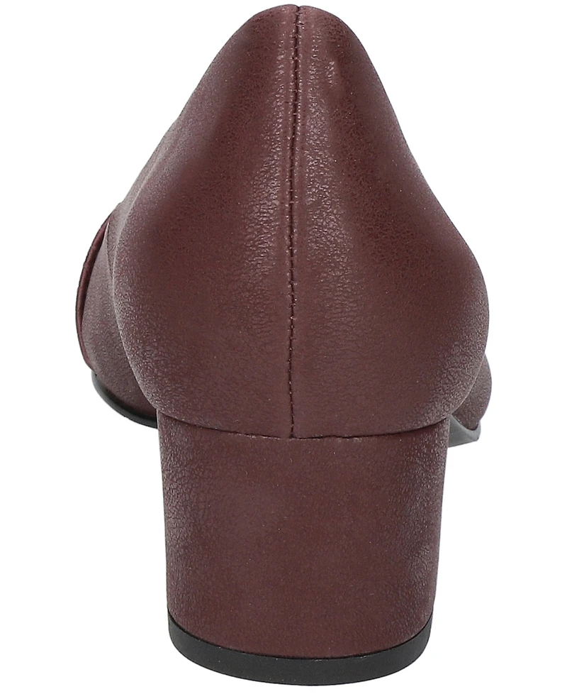 Easy Street Women's Cider Block Heel Pumps