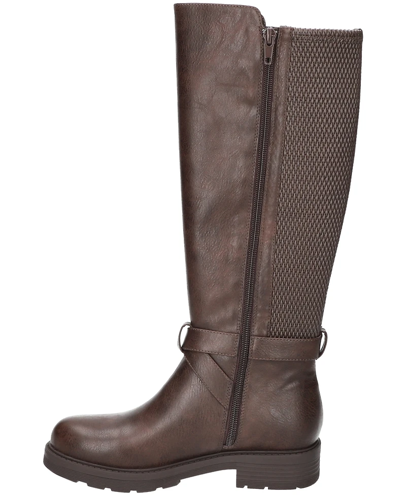 Easy Street Women's Austyn Plus Athletic Shafted Slip Resistant Tall Boots