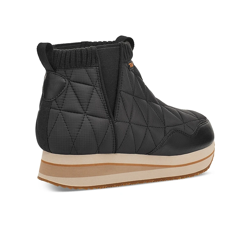 Teva Women's ReEmber Quilted Mid Platform Booties