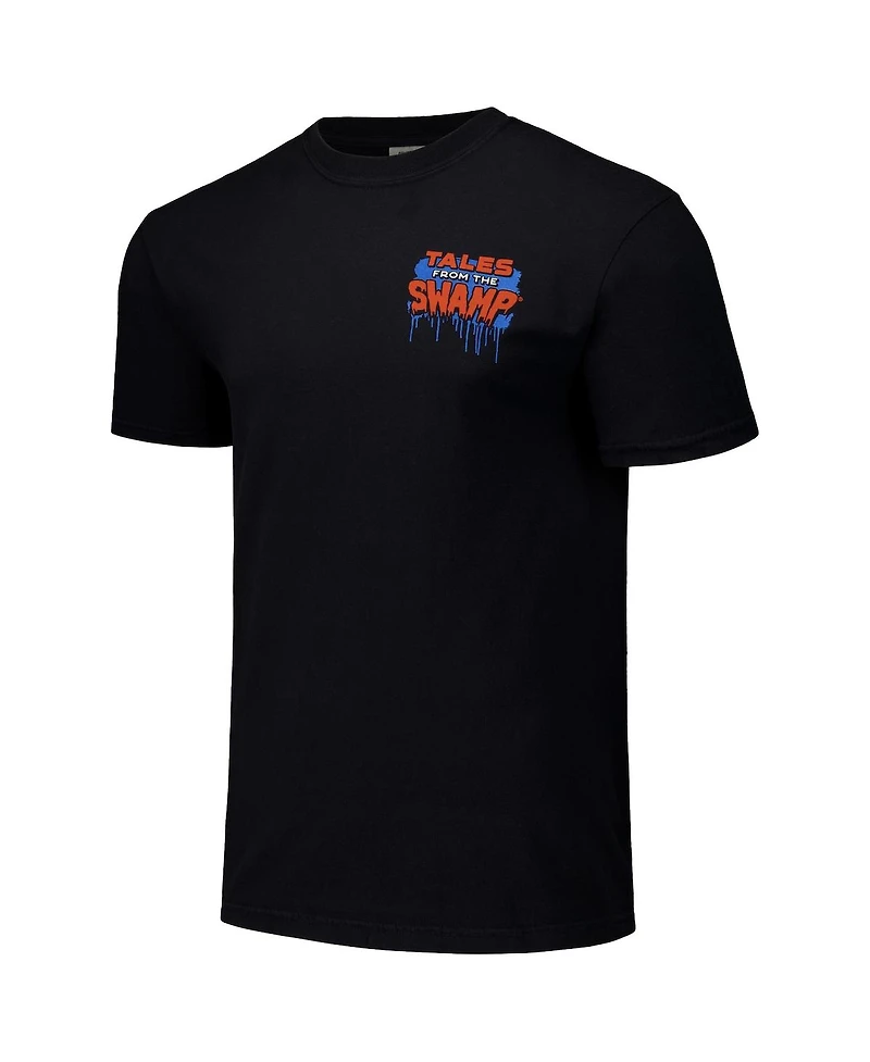 Image One Men's and Women's Black Florida Gators Hyper Local Gator Cover T-Shirt
