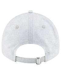 New Era Women's Silver Dallas Cowboys Smiley 9TWENTY Adjustable Hat