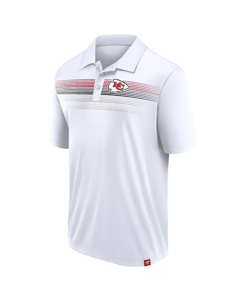 Fanatics Men's White Kansas City Chiefs Big Tall Sublimated Polo