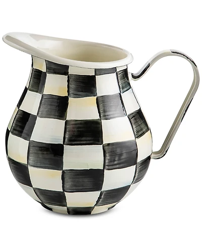 Mackenzie-Childs Courtly Check Pitcher