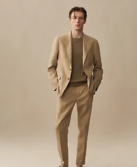Mango Men's Linen Slim-Fit Suit Blazer
