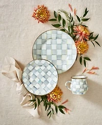 Mackenzie Childs Sterling Check Collection