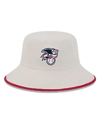 New Era Men's Khaki Los Angeles Angels 2024 Fourth of July Bucket Hat