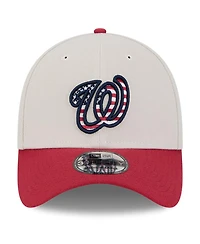 New Era Men's Red Washington Nationals 2024 Fourth of July 39THIRTY Flex Hat