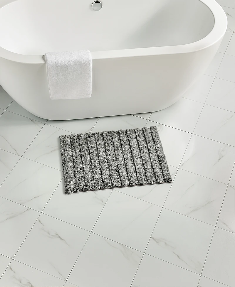 Charter Club Signature Bath Rug, 17" x 24", Exclusively at Macy's