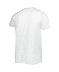Homage Men's Russell Wilson Ash Denver Broncos Caricature Player Tri-Blend T-Shirt