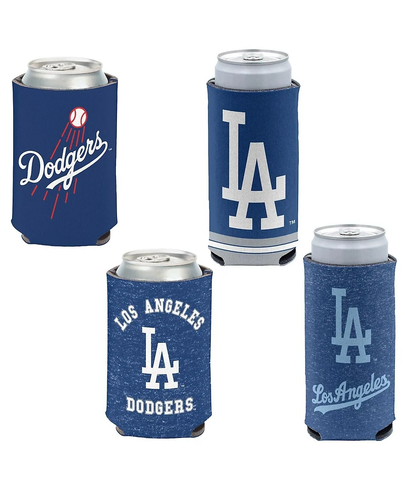 WinCraft Los Angeles Dodgers 12oz. Can Cooler 4-Pack Set