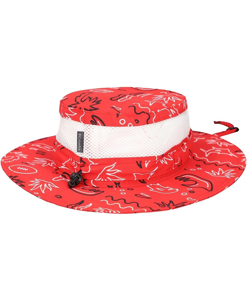 Columbia Men's and Women's Red Georgia Bulldogs Bora Bora Printed Booney Hat