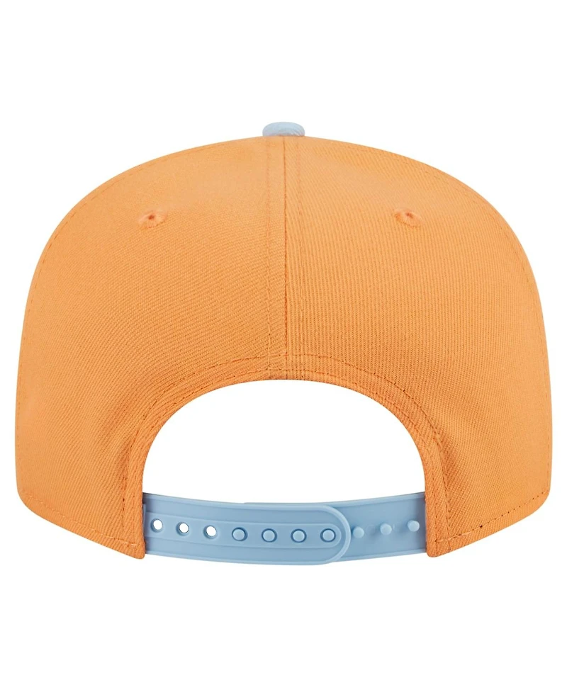 New Era Men's Orange San Francisco Giants Spring Color Two-Tone 9FIFTY Snapback Hat