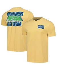 Image One Men's and Women's Gold West Virginia Mountaineers Hyper Local Pride of the Team T-Shirt