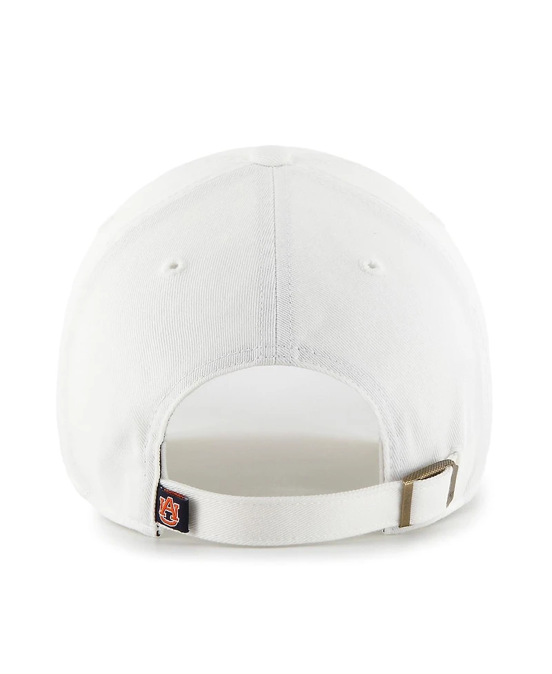 '47 Brand Women's White Auburn Tigers Sidney Clean Up Adjustable Hat