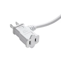 Tesler White Finish Cfl-led Plug-In Table Top Dimmer with Usb Port - Tesler