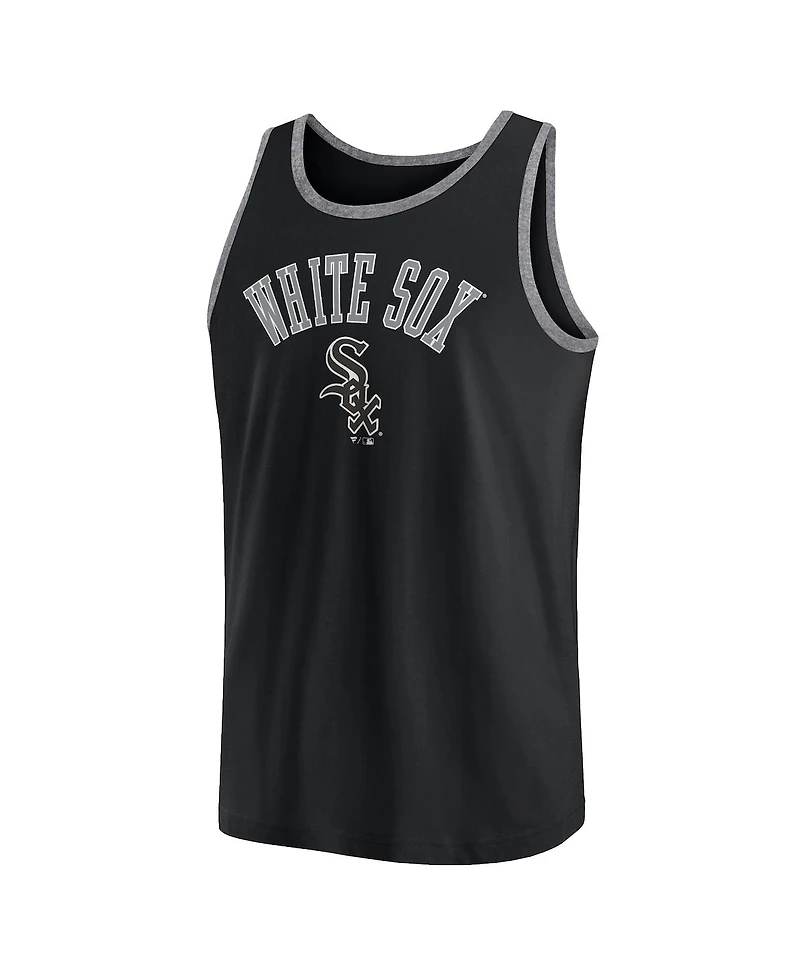 Fanatics Men's Black Chicago White Sox Bet Tank Top