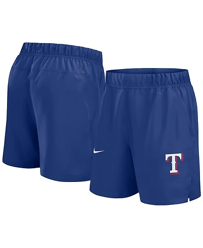Nike Men's Royal Texas Rangers Woven Victory Performance Shorts