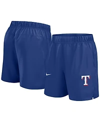 Nike Men's Royal Texas Rangers Woven Victory Performance Shorts