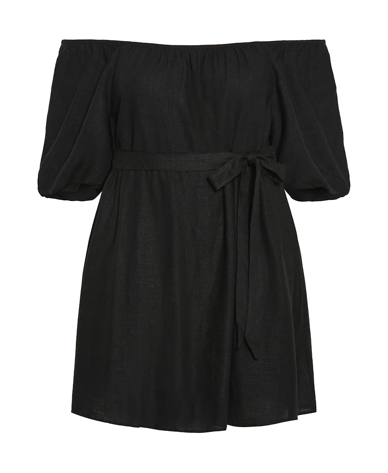 City Chic Women's Uptown Mini Dress