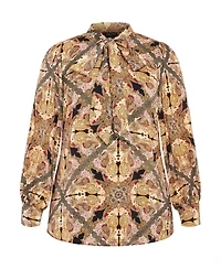 City Chic Women's Lucille Print Shirt