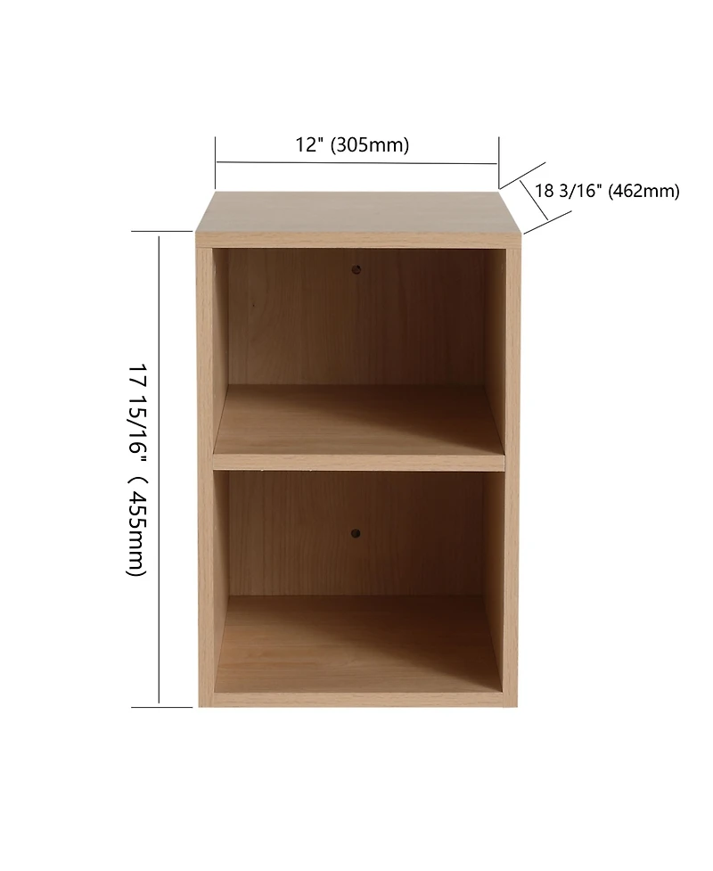 Streamdale Wall Mount Storage Shelves (12") for Small Bathrooms