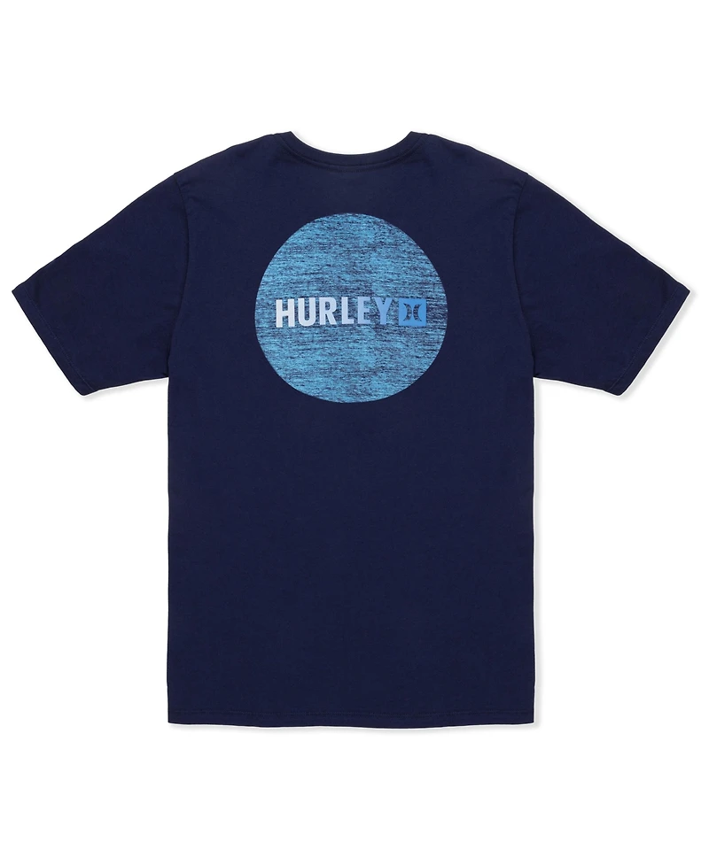 Hurley Men's Everyday Circle Gradient Short Sleeve T-shirt