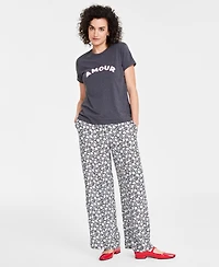 On 34th Women's Amour Graphic T-Shirt, Created for Macy's