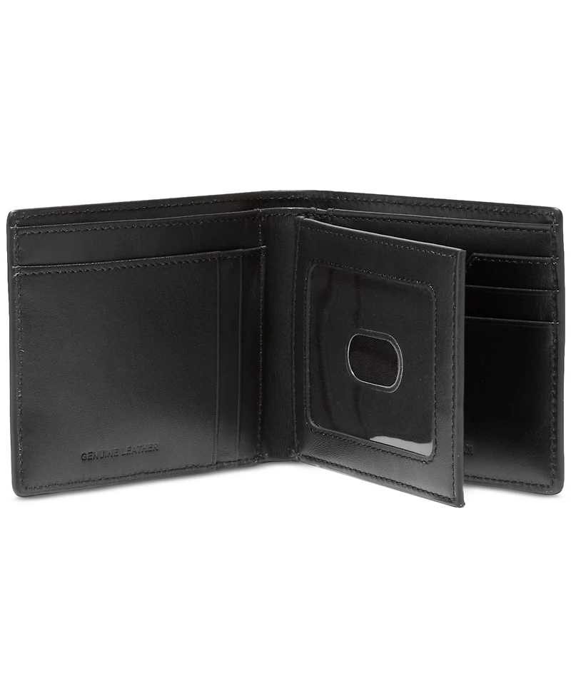 Cole Haan Men's Luxe Rfid Boxshine Extra Capacity Bifold Wallet