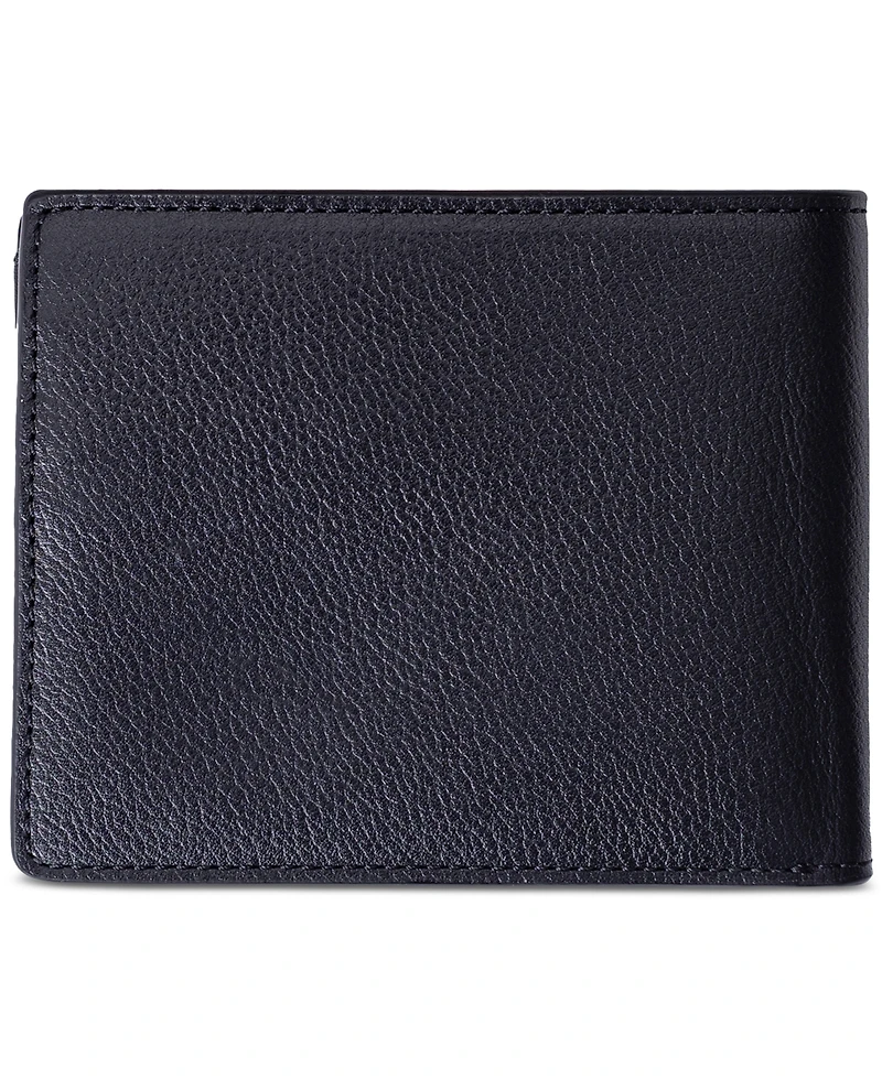 Cole Haan Men's Luxe Rfid Boxshine Extra Capacity Bifold Wallet