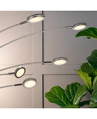 Orion 74" Led Tree Arc Floor Lamp with 5 Adjustable Arms